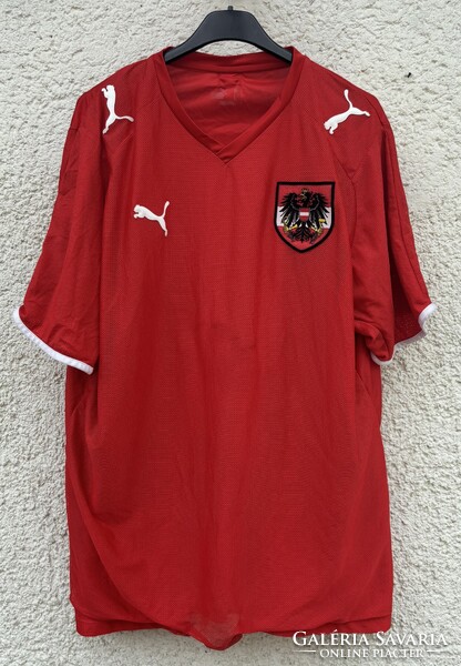 Ausztria Puma Vintage Futball Mez L
