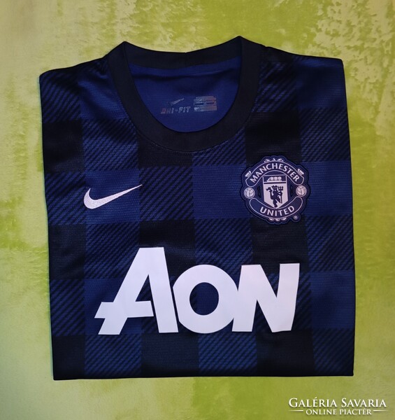 L-es vintage nike Manchester United FC (2013/14) vendég mez