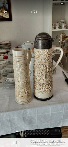 Zsolnay pecs 2 darab 1870