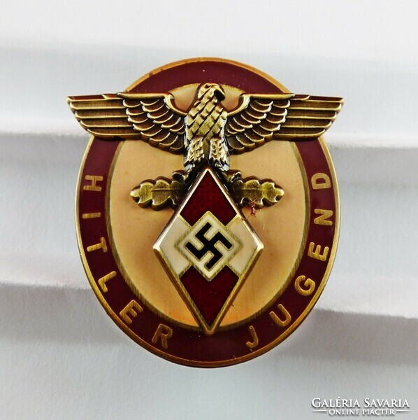 2.vh. Náci német Hitlerjugend jelvény