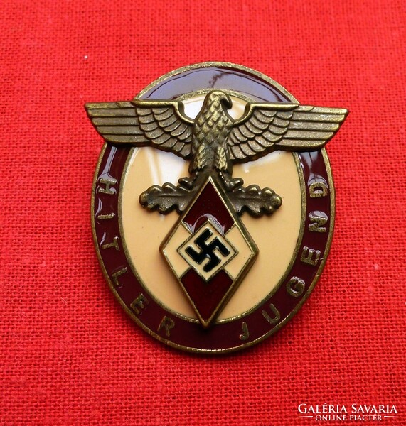 2.vh. Náci német Hitlerjugend jelvény