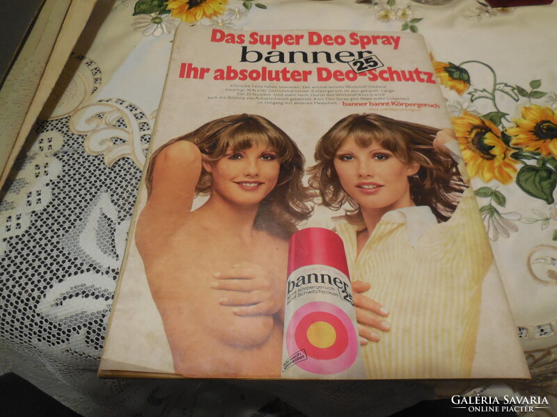 BUNTE - colorful West German magazine  from ..1973 , interesting stories , beautiful photos