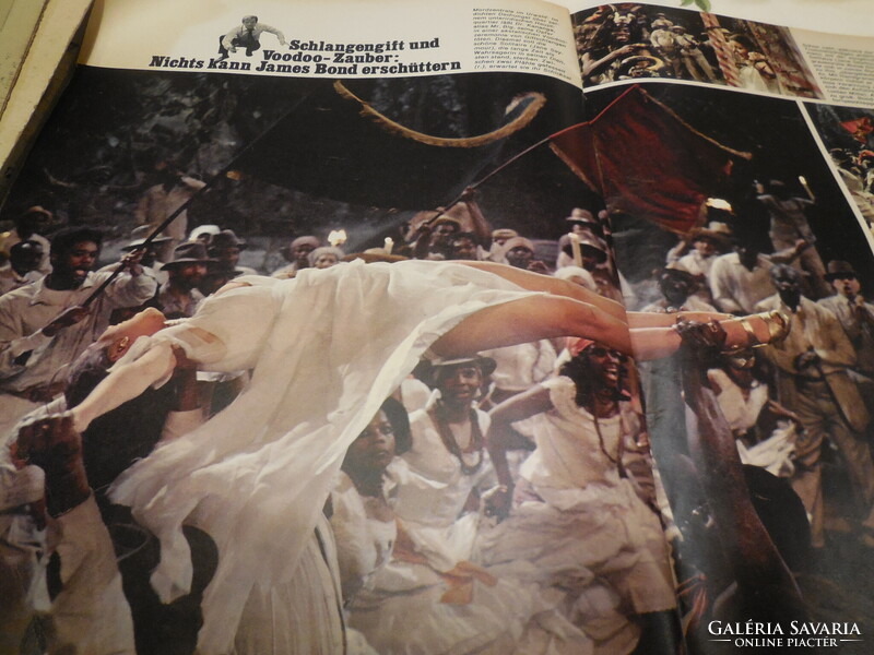 BUNTE - colorful West German magazine  from ..1973 , interesting stories , beautiful photos