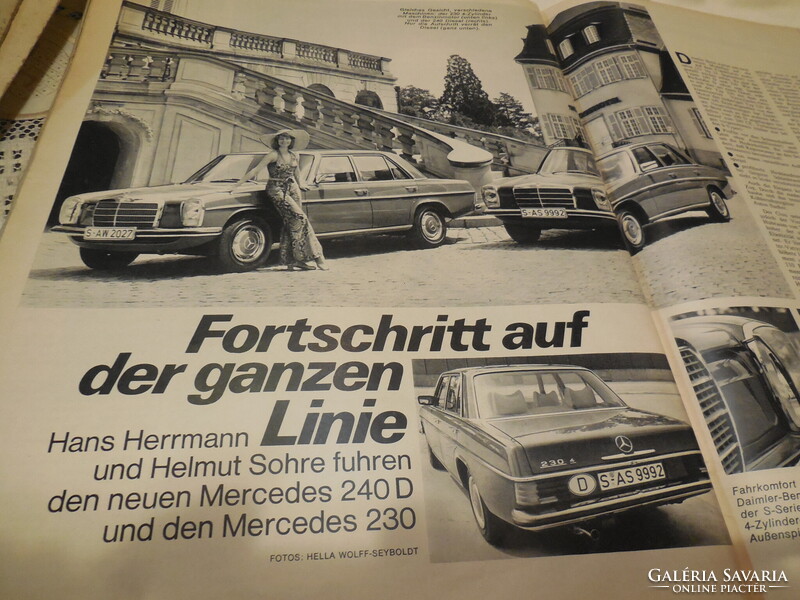 BUNTE - colorful West German magazine  from ..1973 , interesting stories , beautiful photos