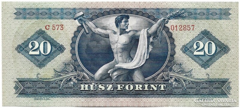 20 forint 1949 2. UNC