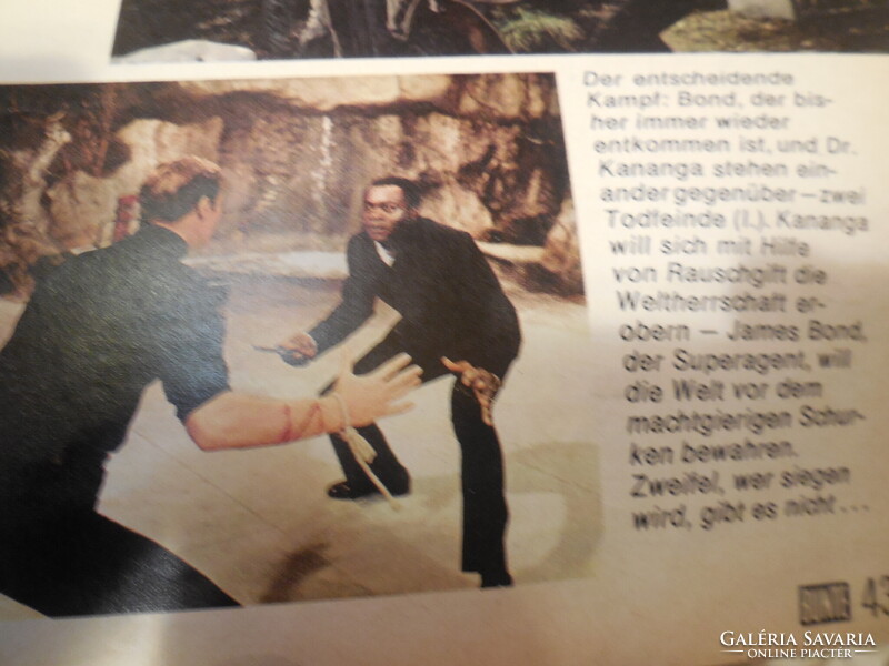BUNTE - colorful West German magazine  from ..1973 , interesting stories , beautiful photos