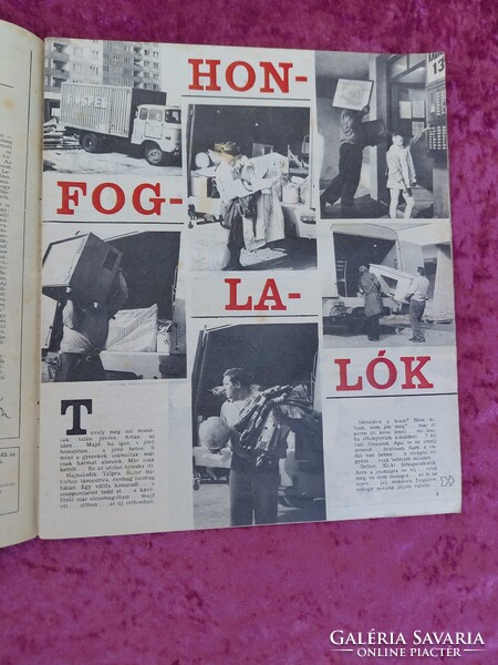 Nők Lapja 1976/45 - Retro hetilap (Taganka Színház címlap, Korniss Péter fotó, Fabulon)