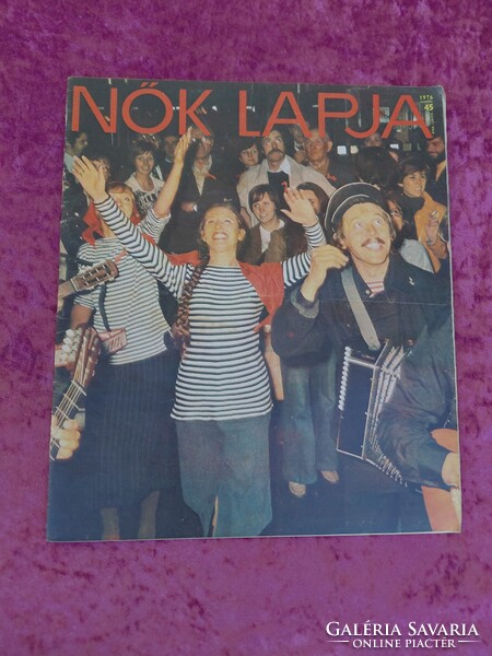 Nők Lapja 1976/45 - Retro hetilap (Taganka Színház címlap, Korniss Péter fotó, Fabulon)