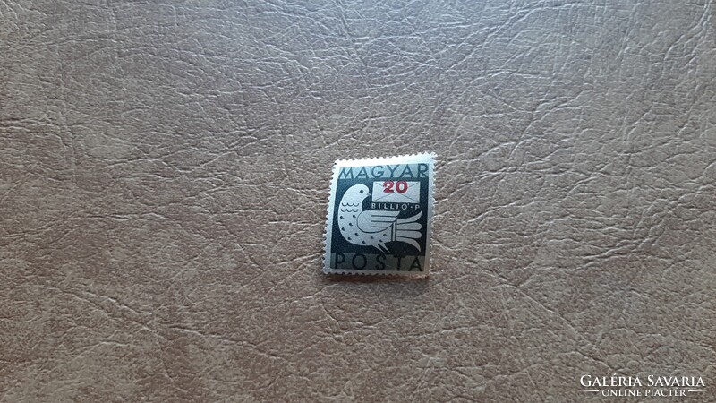 1946 Billiós 20 billió P ** eltolódott értékszám