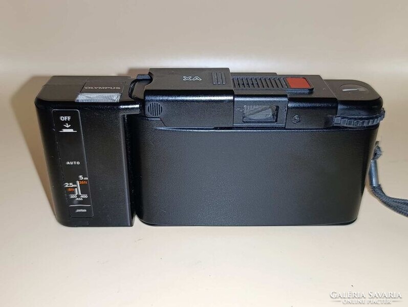 OLYMPUS XA Rangefinfer távmérős A11 vakuval 35mm filmes fényképezőgép