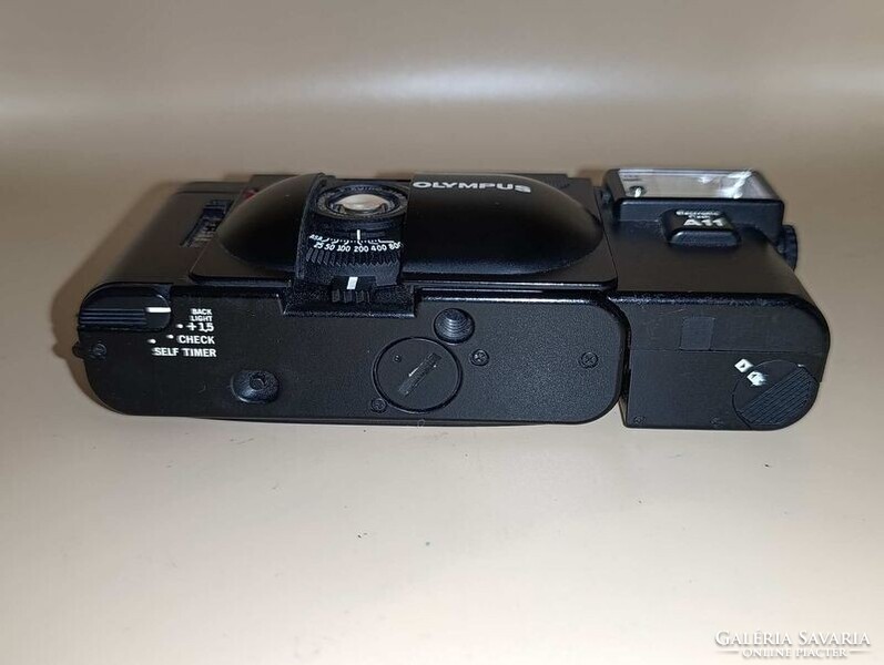 OLYMPUS XA Rangefinfer távmérős A11 vakuval 35mm filmes fényképezőgép