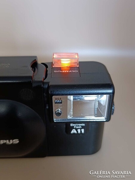 OLYMPUS XA Rangefinfer távmérős A11 vakuval 35mm filmes fényképezőgép