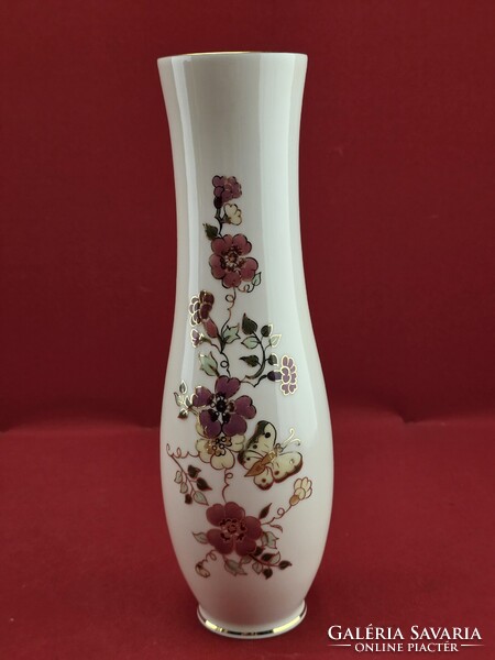 Zsolnay pillangó mintás 25.5 cm-es váza
