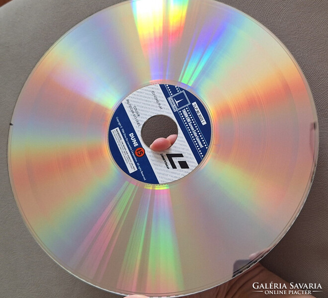 Dűne (David Lynch) - Laserdisc Videólemez kétlemezes UK. kiadás 1984