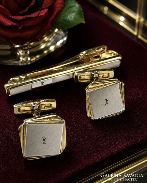 Yves Saint Laurent luxus mandzsetta szett !