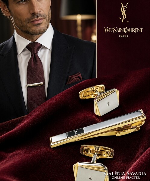 Yves Saint Laurent luxus mandzsetta szett !