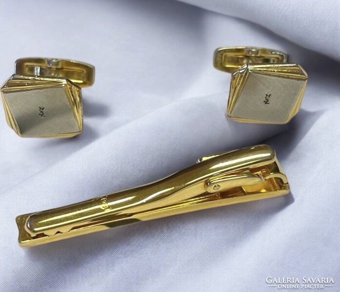 Yves Saint Laurent luxus mandzsetta szett !