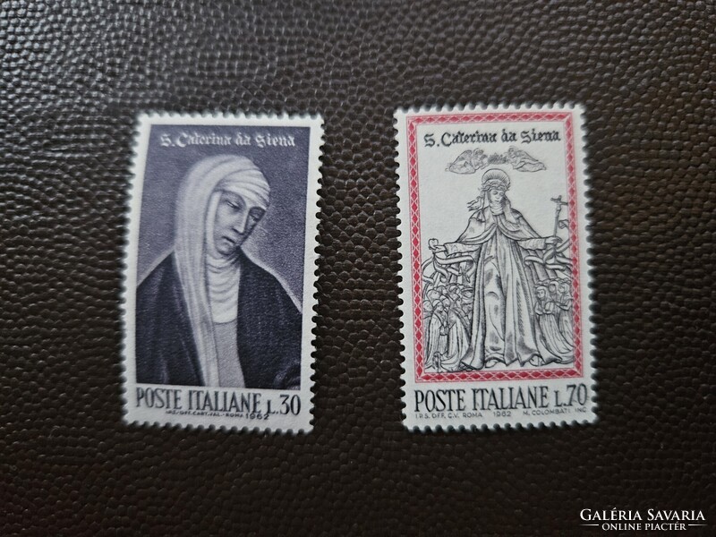 1962-es Olaszország bélyeg sor **