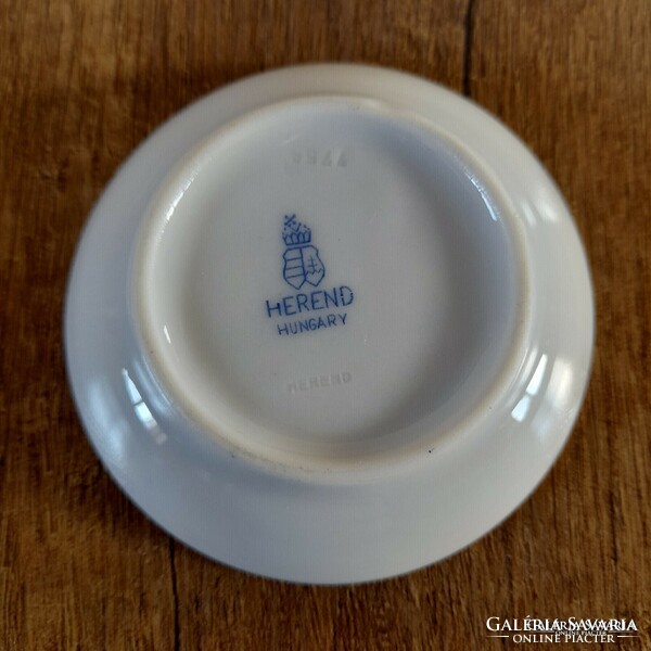 Antik Herendi címeres porcelán tálka