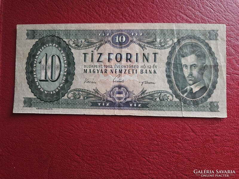 1962-es 10 Forint EF-