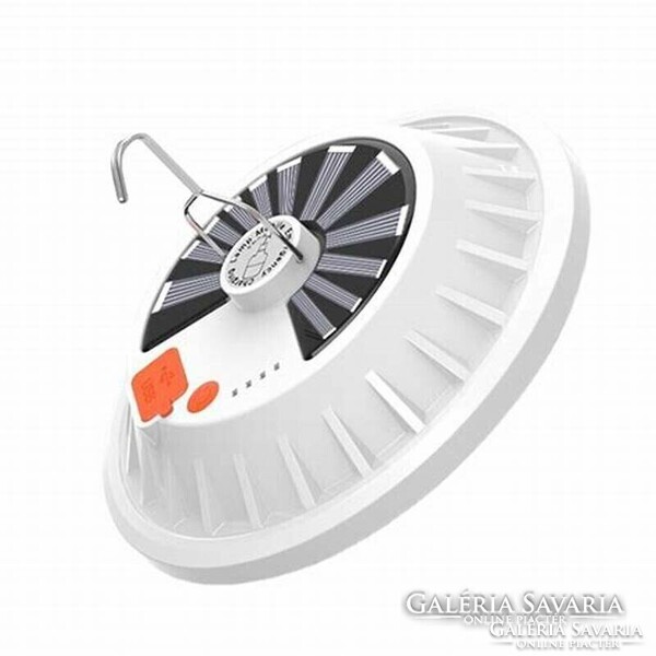 V61 napelem + RC 60 LED-ek UFO újratölthető fény háztartási vészhelyzeti kültéri kemping lámpa