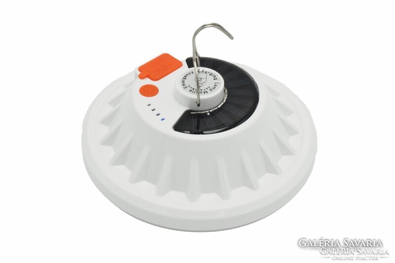 V61 napelem + RC 60 LED-ek UFO újratölthető fény háztartási vészhelyzeti kültéri kemping lámpa
