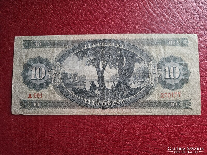 1962-es 10 Forint EF-