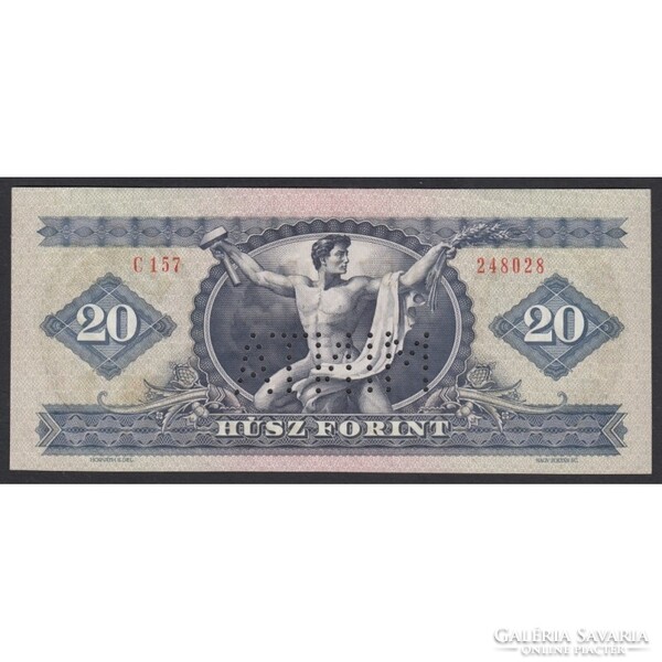 Magyarország,20 forint 1975 - MINTA aUNC+