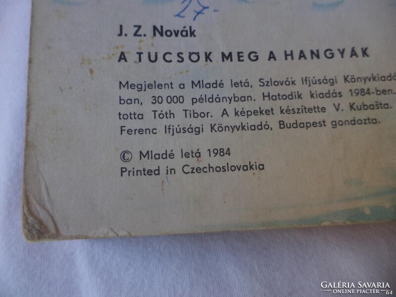 Novák - Kubasta - A tücsök meg a hangyák könyv (7226)