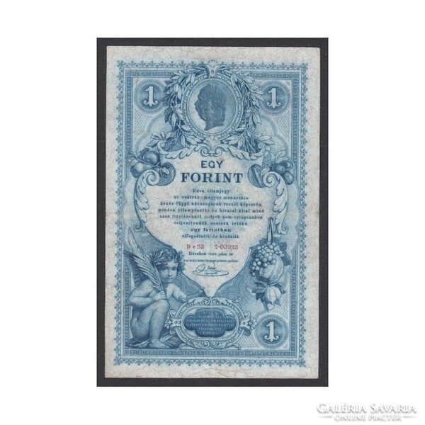 Magyarország,1 forint/gulden 1888 VF