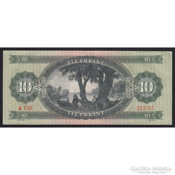 Hungary, 10 forint 1962 EF+