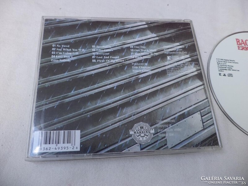 Eric Clapton - Back Home CD (7426)