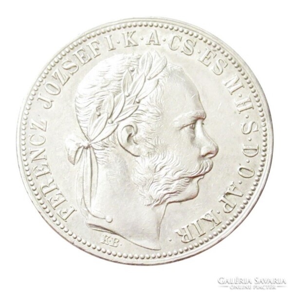 Magyarország,1 forint 1888 EF+ ezüst 12.34g900