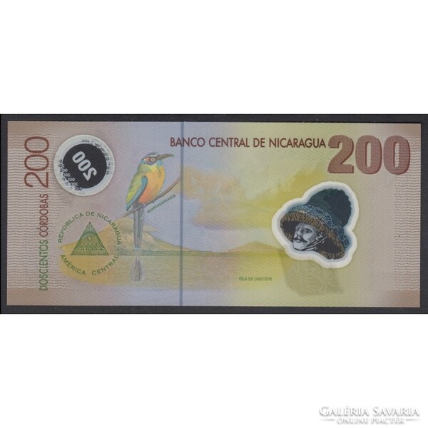Nicaragua,200 cordobas 2012 UNC