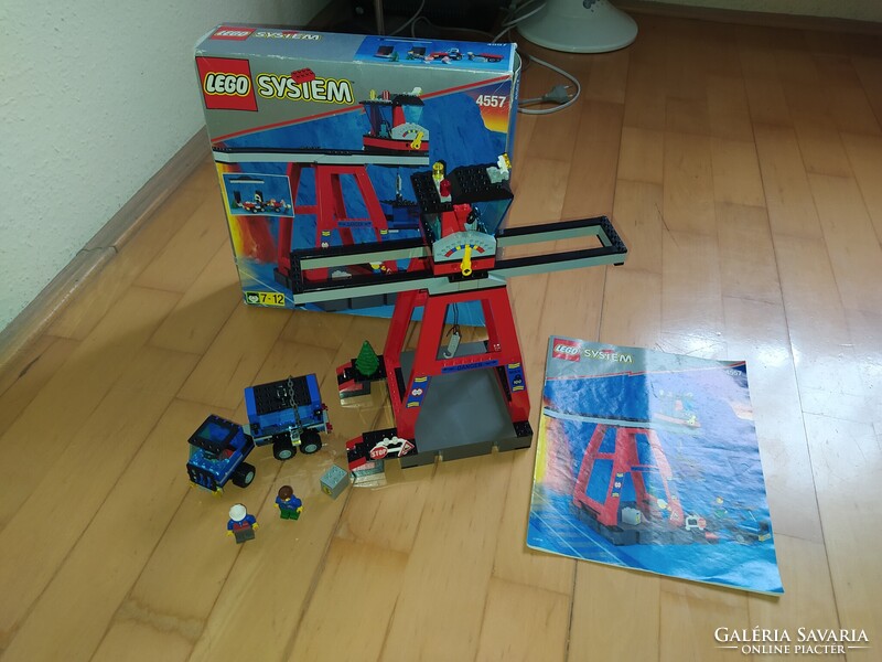 Lego 4557 Freight Loading Station 9V Vonat rakodó1999 + doboz + leírás Ritka!