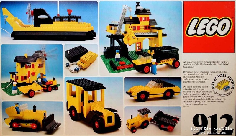 Lego 912 Universal Building Set 1976 Ritka!