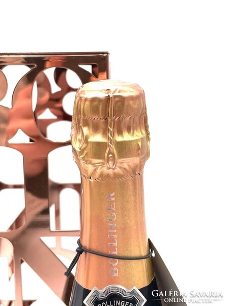 CHAMPAGNE CLUB - Bollinger 2006 Cuvée Rosé Brut Vintage Champagne Eredeti Fém Díszdobozban