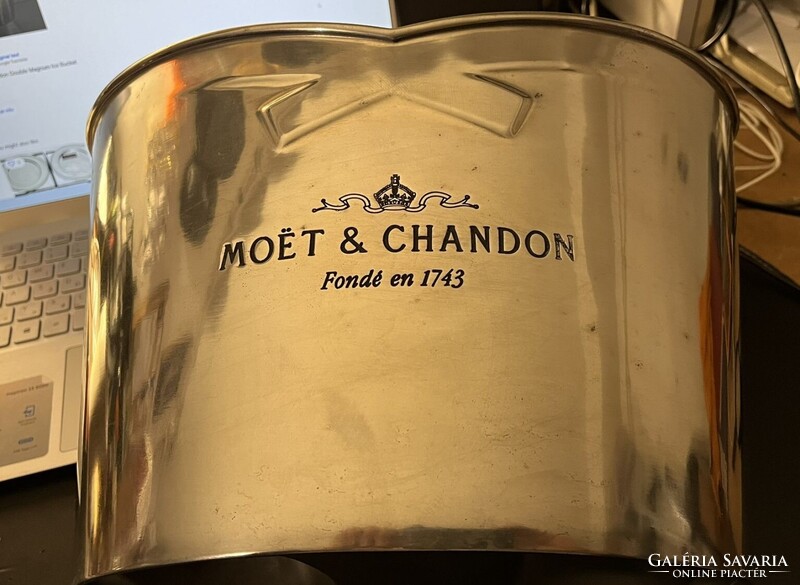 CHAMPAGNE CLUB - Moët & Chandon ón dupla magnum pezsgőhűtő jégkád 1980-as évek