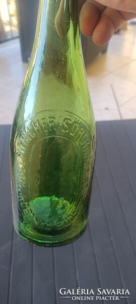 Régi Sörösüveg Haggenmacher Sörgyárak R.T. Budafok