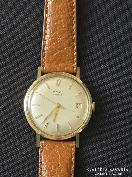 Doxa 14k arany automata karóra