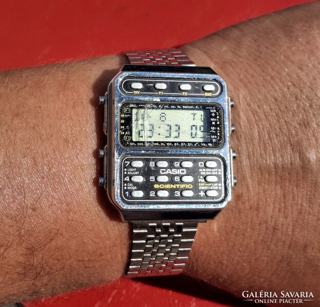 CASIO cfx 200 retro japán számológép karóra-1983-ból seiko citizen calculator