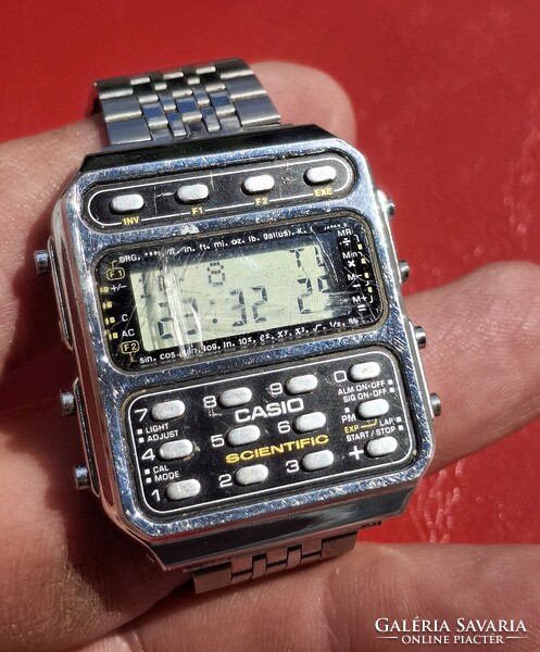 CASIO cfx 200 retro japán számológép karóra-1983-ból seiko citizen calculator