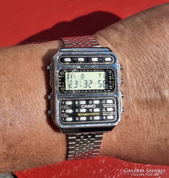 CASIO cfx 200 retro japán számológép karóra-1983-ból seiko citizen calculator
