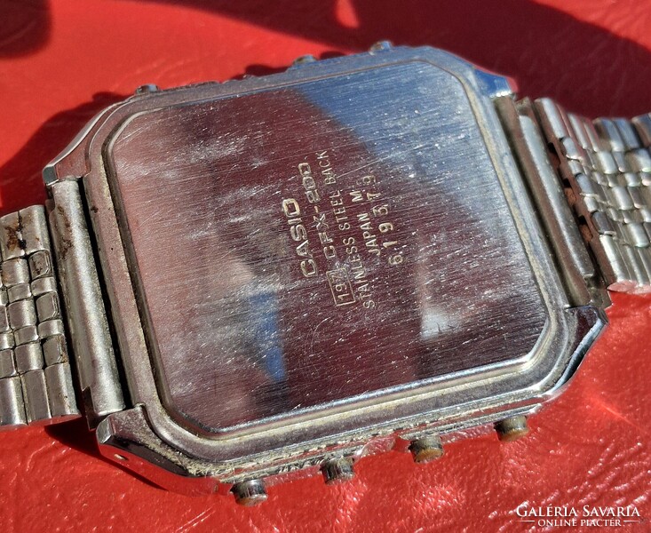 CASIO cfx 200 retro japán számológép karóra-1983-ból seiko citizen calculator