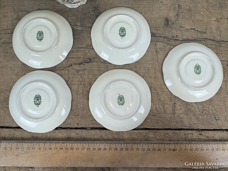 -AX678- Zsolnay búzavirág mintás porcelán teáskészlet kávéskészlet mokkáskészlet kancsó csésze szett