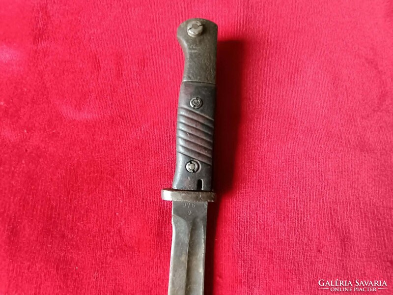Eredeti, II. világháborús német Mauser K98 bajonett szurony katonai bajonett WW2