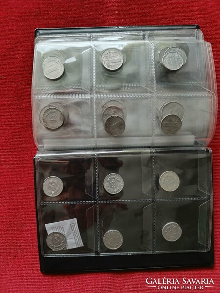 60 db Kelet-Német NDK III Német Lot Márk Márkák Pfenning érmetartó albumban egyben eladó Gyűjtemény
