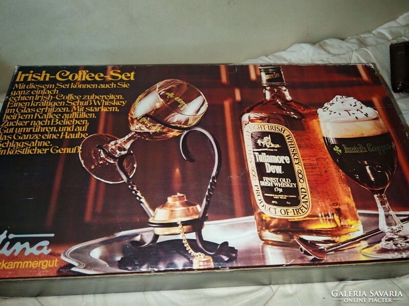 Tullamore Dew Irish Coffee ajándékszett – komplett, eredeti dobozban