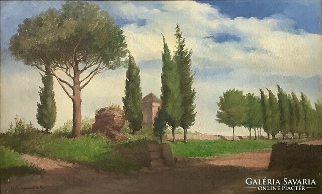 BARABÁS GIZELLA (1893-1985): RÓMA VIA APPIA ANTIKA