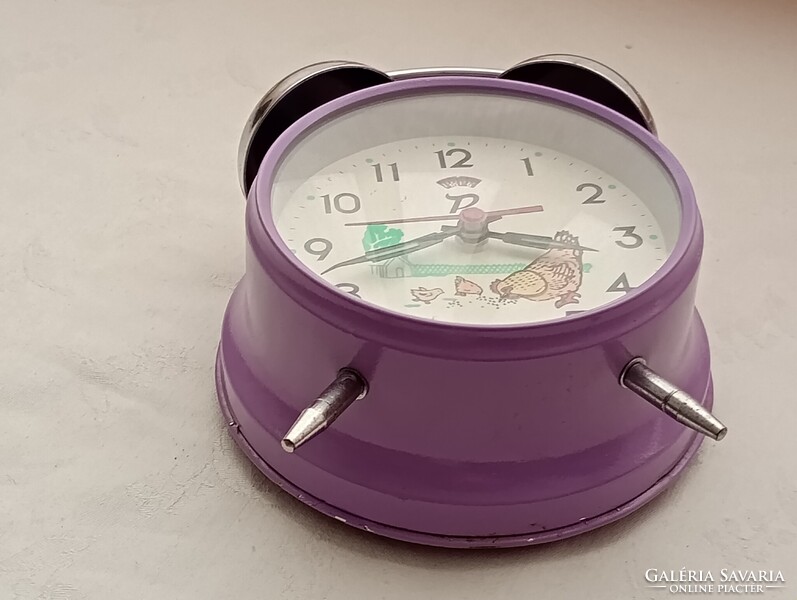 Óra asztali 018 - vekker Yanßun mechanikus felhúzós ébresztőóra retro működik Shanghai Diamond